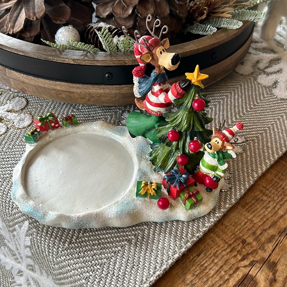 Yankee Candle Reindeer Candle Holder - Picture 1 of 6